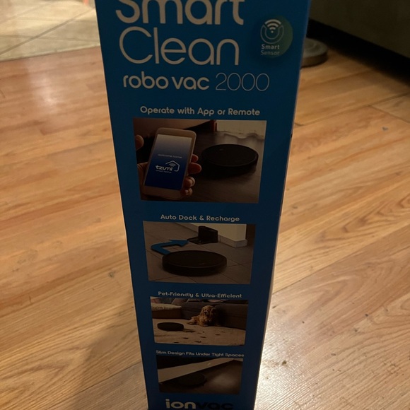 Smart Clean Robovac 2000 NWB/W remote Orig..$129 - Picture 3 of 6